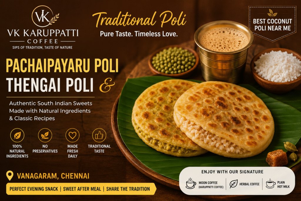 Pachaipayaru Poli in Vanagaram