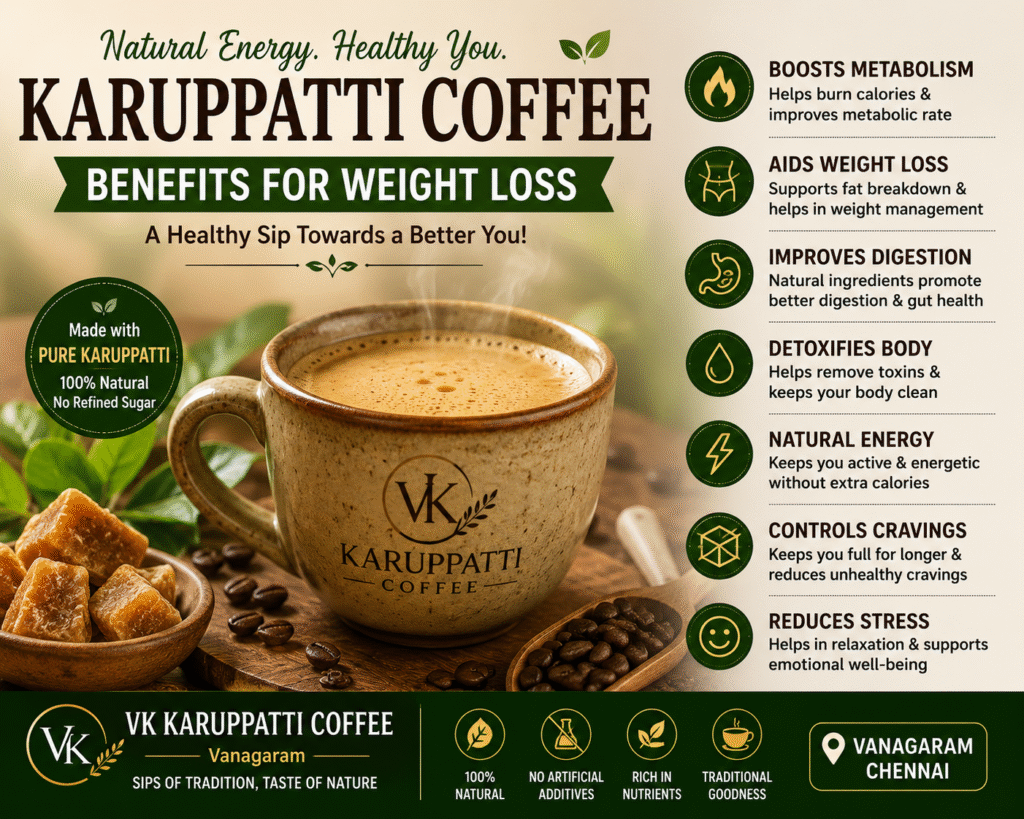 Karuppatti Coffee Benefits for Weight Loss