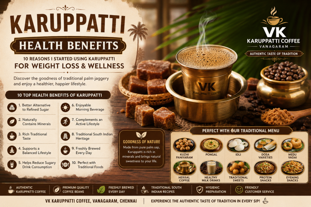 Top 10 Health Benefits of Karuppatti for Weight Loss and Wellness