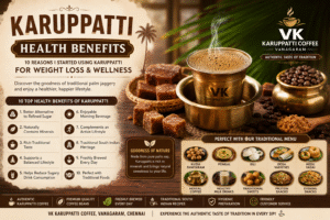 10 Amazing Karuppatti Health Benefits for Weight Loss | VK Karuppatti Coffee